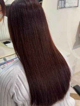 ラビスモア(Lovis moa) 上尾/ダブルカラー/ブリーチ無し/レイヤーカット/韓国