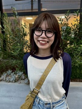 ココロヘアーリリク(Cocolo hair LILIC) オリーブブラウン/ミディアムヘア