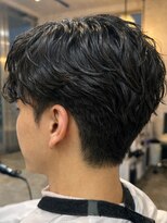 メンズ アールクリップ 表参道(ar clip)&nbsp;メンズブリーチスパイラルパーマツイストパーマメンズブリーチ