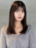 オーブヘアー ダンク 酒田店(AUBE HAIR dunk) 20代・30代_韓国_セミロング