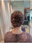 シニヨンスタイル
