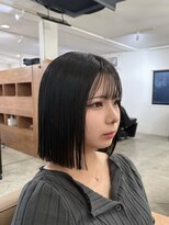 トランク ヘアー デザイン(tranq hair design)&nbsp;切りっぱなしボブ