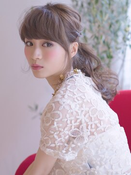 オジコ(ojiko) ☆月曜営業☆ojiko.大人可愛い編み込みルーズポニーテール2