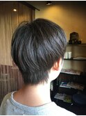 【HAIR N+】マッシュ系 グレーベージュ イメチェン