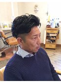 ビジネスパーマスタイル