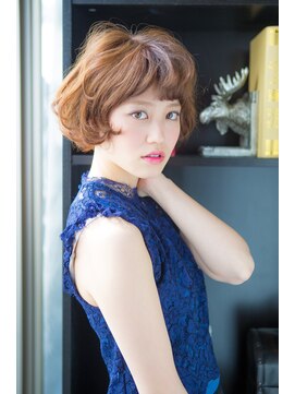 アッシュタカサキ(ash takasaki) 20代30代★大人かわいいくせ毛風◎丸みショート