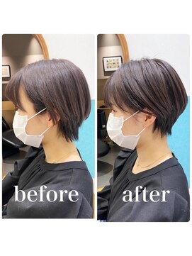 ロンド レグリーズ 立川(Lond leglise) 【山方 直也】小顔×耳かけ×マッシュショート×20代30代40代