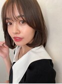 大人フェミニンな韓国ヘア タンバルモリ