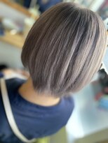 ラビス クローバー(Lovis clover)&nbsp;ラベンダーグレー　こなれミディ　大人かわいい　ネビージュ