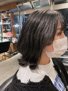 オーガニック ライフ 若葉 鶴ヶ島(organic+life) 30代40代大人可愛い小顔外ハネボブハイライトくびれ