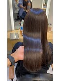#ココアベージュ#髪質改善#美髪#艶髪#韓国【Zina札幌大通】