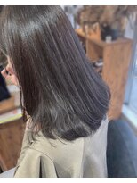 ロカ(roka)&nbsp;大人可愛いラベンダーアッシュ　ラベンダーグレージュ