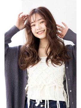 トティア 元町三宮(Totia) 【Totia元町・三宮】ゆるふわ巻きロング×ミルクチョコレート