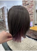 ピンクインナーカラー