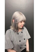 ゲーム 原宿店(GAME)&nbsp;ベージュ/ミディアム/オージュア/ダブルカラー/髪質改善/原宿