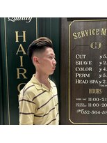 ヒロギンザ 名古屋本店(HIRO GINZA)&nbsp;スキンフェードバックスタイル