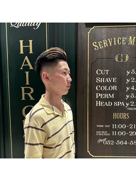 ヒロギンザ 名古屋本店(HIRO GINZA) スキンフェードバックスタイル