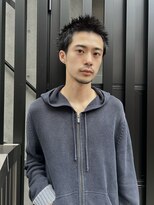 ヒュージ 三軒茶屋(huge)&nbsp;ツイストスパイラル/束感ショート/ツーブロックマッシュ