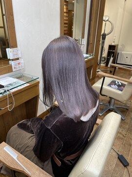 エクリ 麻布十番(equri) 艶々ラベンダーグレー