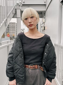 スティードトーキョー(Steed Tokyo) blond BOB...wide bangs【Steed/立川】