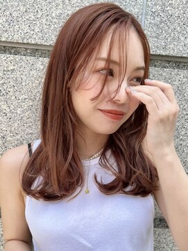 ローネス(LONESS) 鎖骨下ラインのセミロングヘア◎