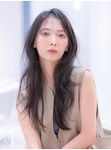 20代30代レイヤーカットくびれシースルーバングイメチェン小顔