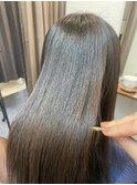髪質改善カラーエステの施術事例