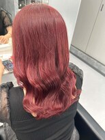 サロンジオ 本厚木(salon the O's) イメチェン/レッドブラウン/フルバング/似合わせカット/本厚木駅
