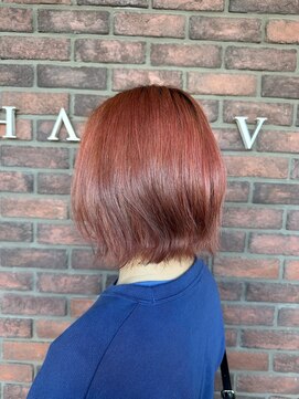 イーハトーヴ(IHATOV) ボブ ピンクカラー