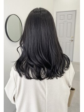 ソヨン 南草津店(SOYON) 【お客様スタイル】アッシュ ブラック グレージュ ヘアカラー