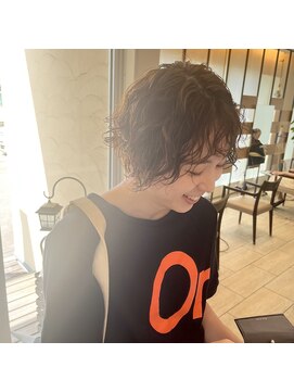 ラグ(rug) ショートカット女子パーマ