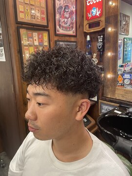 ヘアーデザイン スワロー(hair design Swallow) メンズ　ツイストスパイラル