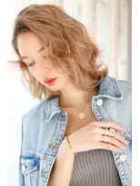 ハル 泉中央(hal)&nbsp;【hal泉中央】外ハネマッシュウルフ×アッシュブラウン