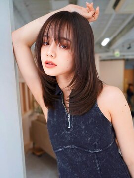 アンジェリカラボ(ANGELICA LABO) ANGELICA ハッシュカット 韓国 顔まわりレイヤー