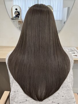 オリンテ バイ レシッド 表参道(orente by rcid) 髪質改善顔まわりレイヤーカット酸熱ストレートこなれミディ