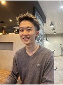 刈り上げショート/パンク/波巻きツイストスパイラル