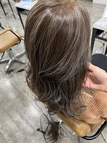 プライズ アイリス 池袋東口店(prize Iris)&nbsp;白髪ぼかしハイライトケアカラー池袋