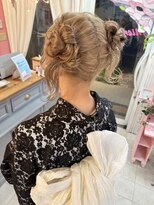 ミーネピンク 行徳(Miene Pink)&nbsp;ヘアアレンジ＊まとめ髪＊浴衣着付☆_Pink行徳駅 妙典駅 浦安駅