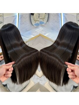 シェノン サントル(CHAINON CENTRE) 艶×抜け感で仕上げる【韓国風似合わせスタイル】梅田茶屋町