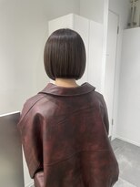 ウル 表参道(HOULe)&nbsp;艶髪ベージュ髪質改善ボブ顔まわりレイヤー20代30代40代[表参道]