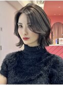 韓国くびれ×透明感オリーブグレージュ