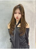 エクステでも叶うレイヤーカット♪