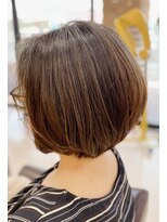 クール ヘアー ギャラリー 神明町店(COOL Hair gallery)&nbsp;艶髪エアリーショートヘア　40代、50代