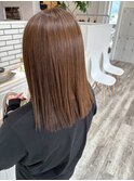 brown color (ブリーチあり)