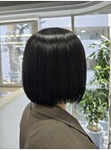 ボブ/ショートボブ/乾かすだけでまとまるボブ/ショートボブ/柏