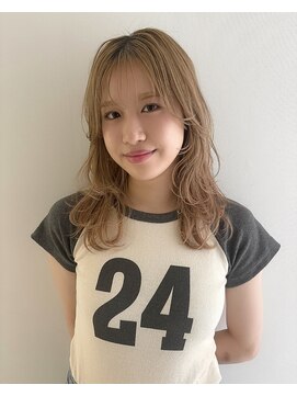 シーソー(SEE SAW) たっぷりレイヤー×ハイトーンベージュ＊