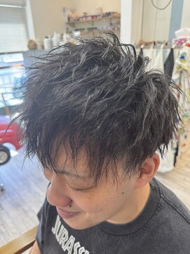 ゴーマルハチ(508) ツイストパーマ/メンズパーマ/ツイストスパイラルフェザーパーマ