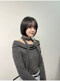 骨格に合わせたボブカット