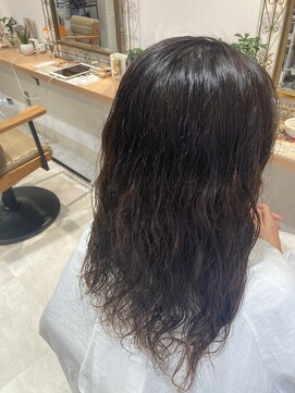 ココア グロウ(COCOA Glow) ナチュラルパーマスタイル