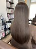 《髪質改善》美髪カラー+トリートメント ¥15400